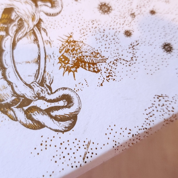 Dior Gift Box Holiday Edition Medium White and Gold Constellations Butterflies - Picture 6 of 13